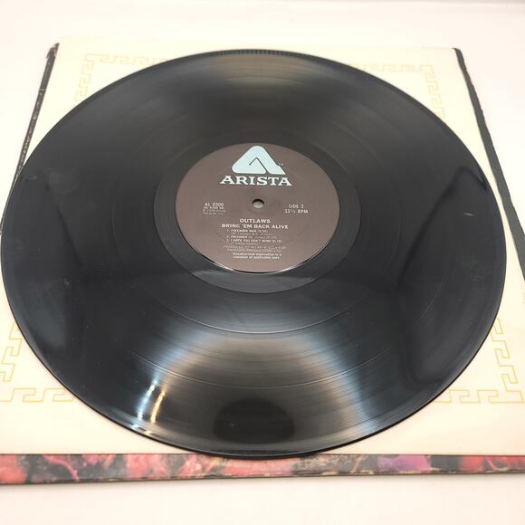 Outlaws Bring Em Back Alive Vinyl Record 1978 - Picture 6 of 7